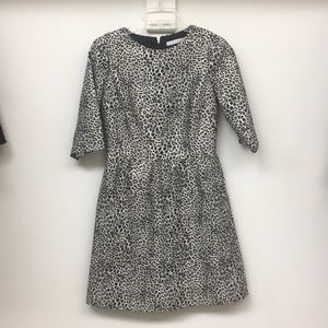 Alice and Olivia Cheetah print dress
